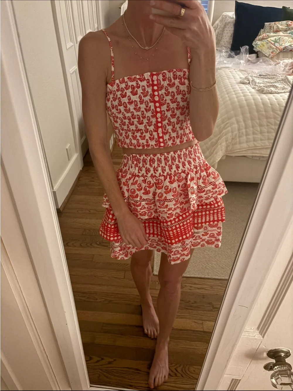 New Target x Roller Rabbit Smocked Matching Skirt Set